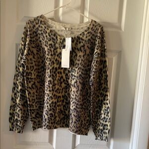 Joie Leopard Print Women's Top